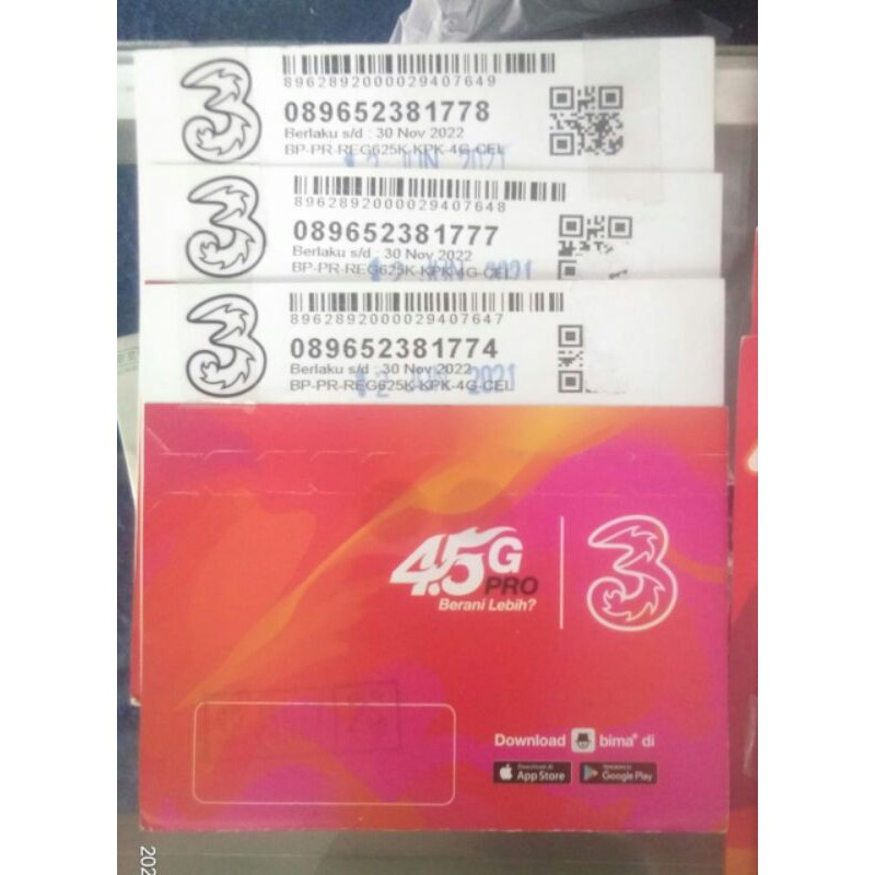 Perdana TRI JANET Pulsa 2K