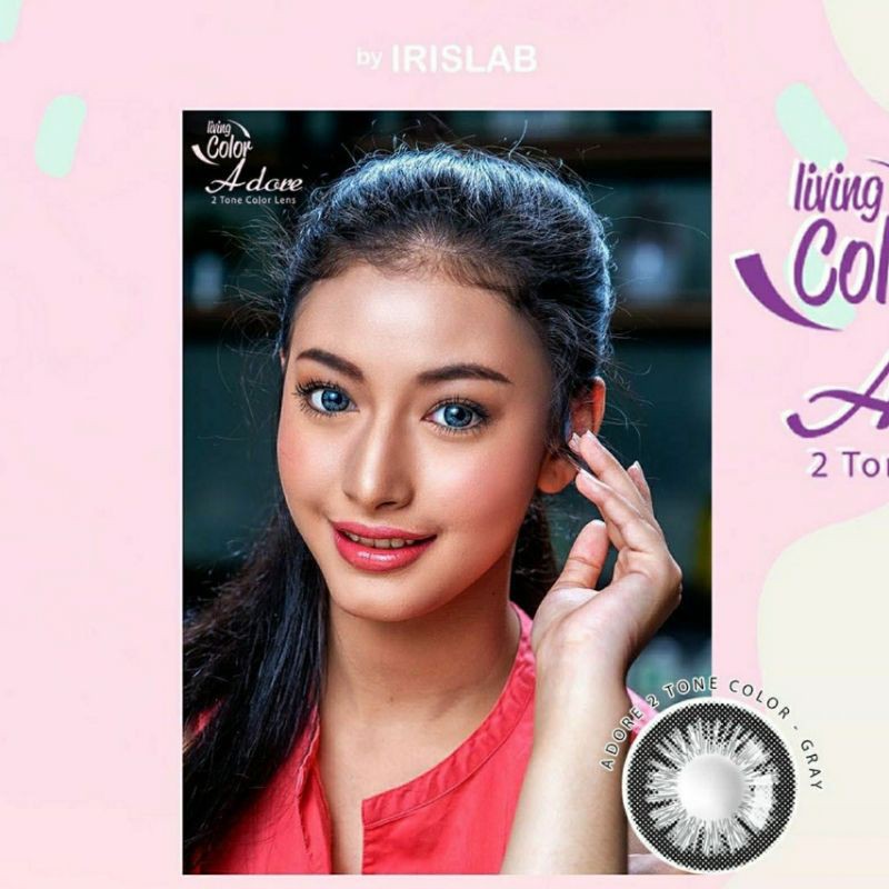 Softlens LIVING COLOR ADORE 14.4 MM by IRISLAB / WARNA