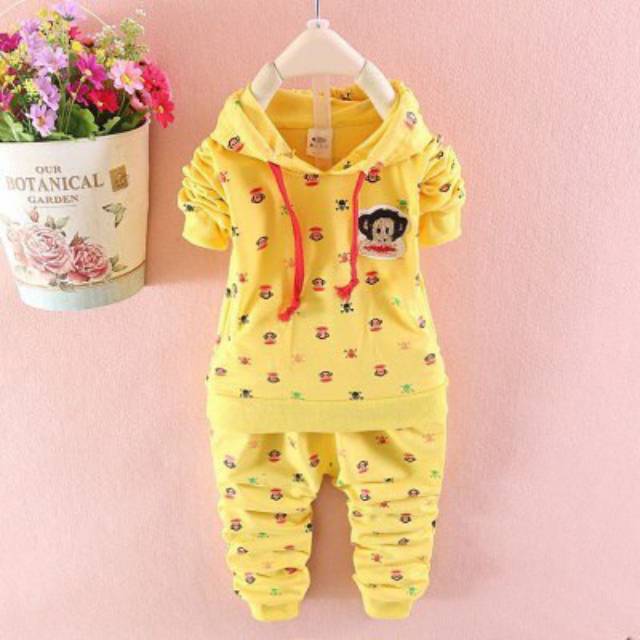 SETELAN HOODIE PAUL FRANK LOLLY