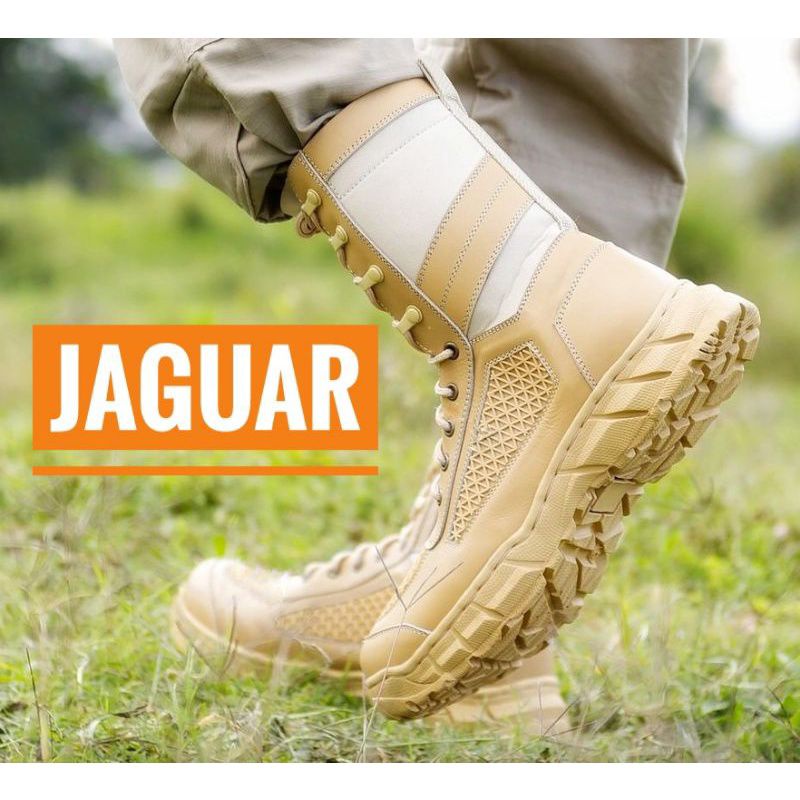Sepatu pdl gurun TNI/POLRI Sepatu dinas gurun Sepatu pdl Polpp merk jaguar