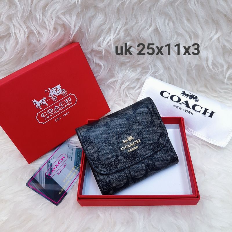 dompet coach  signature lipat free box