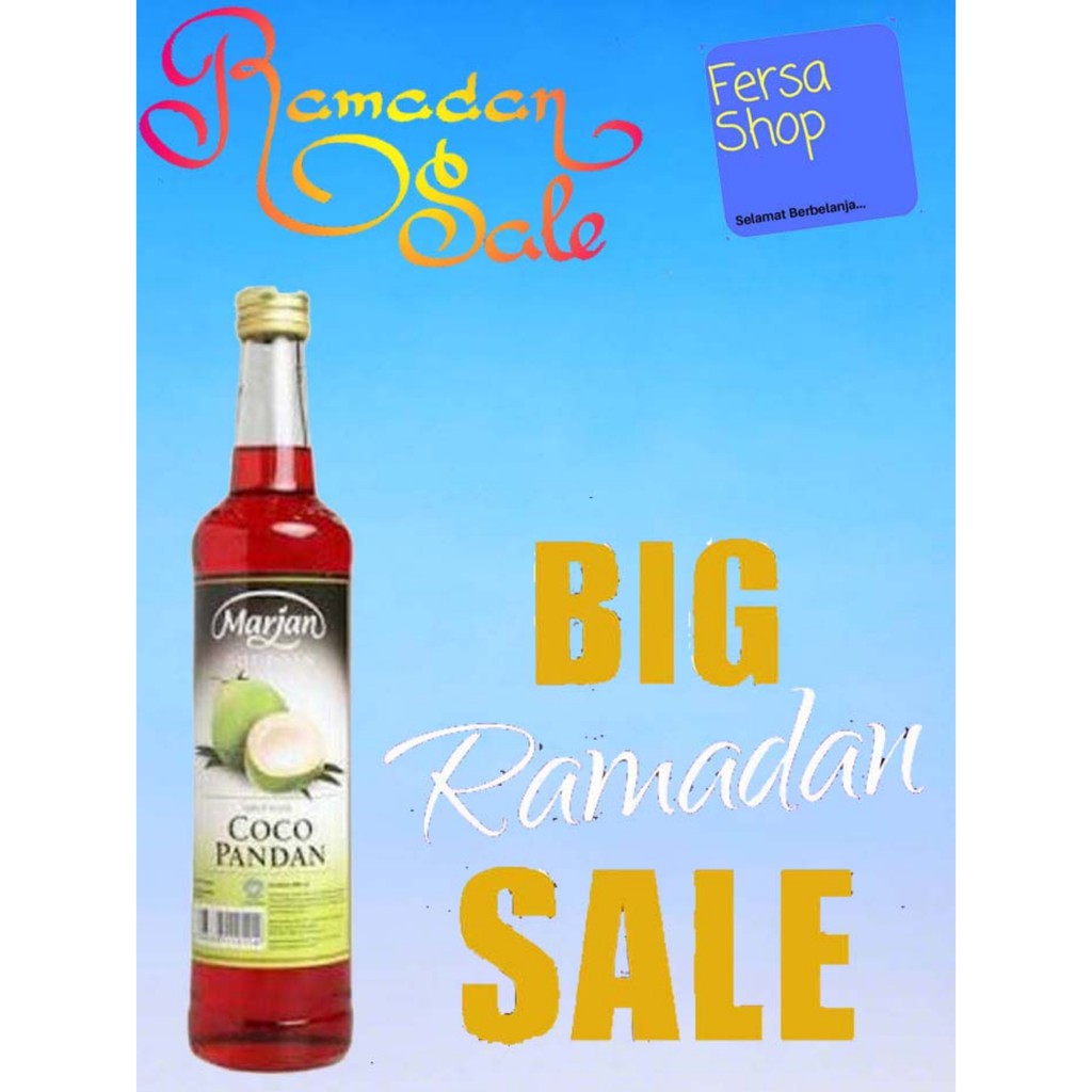 

MARJAN SYRUP COCOPANDAN 460ml