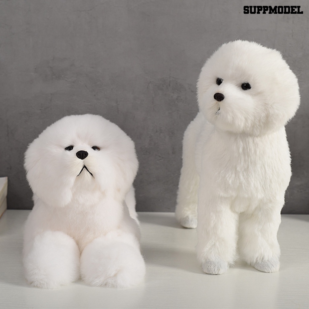 Boneka Plush model Anjing Teddy Lucu Untuk Dekorasi / Hadiah Ulang Tahun