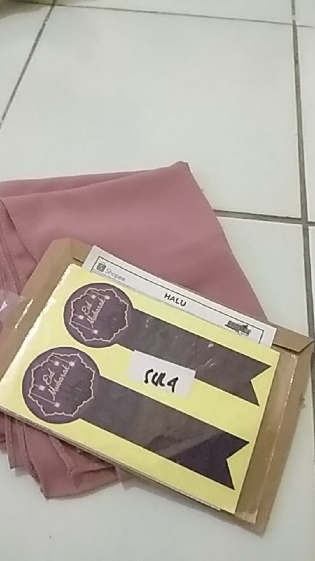 Stiker Segel Tutup Botol  Idul Fitri - Sticker Segel Kemasan Isi 10 Pcs/pack