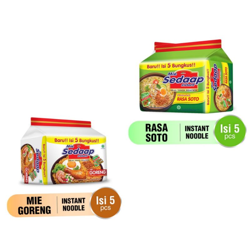 

(COD) Sedap Mie Instan Isi 5