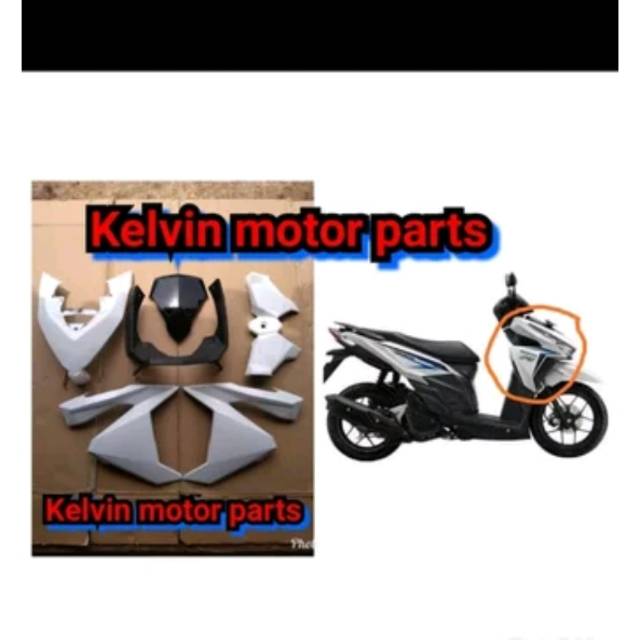 (COD) PROMO TERMURAH full bodi bagian depan vario 125 atau 150 LED semua warna