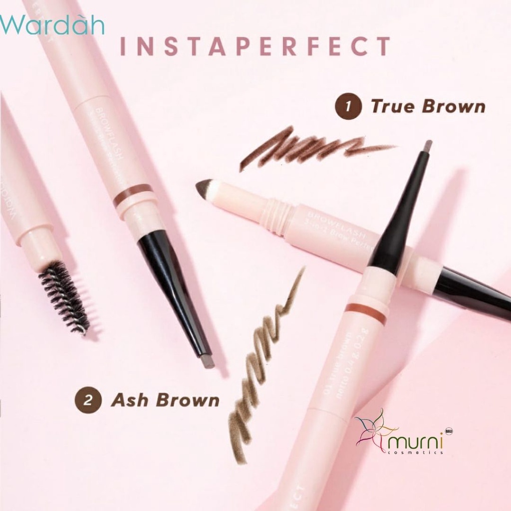 WARDAH Instaperfect Browflash 3 in 1 Brow Perfector