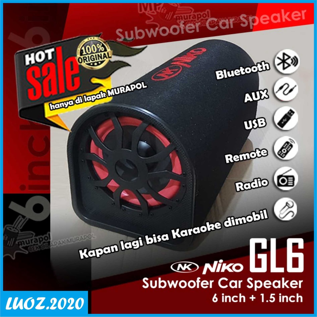 SPEAKER NIKO GL6 | SPEAKER AKTIF MURAH | TERMURAH