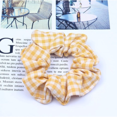 Ikat Rambut Model Gadis Eropa Scrunchie Hair Accessories NJ135