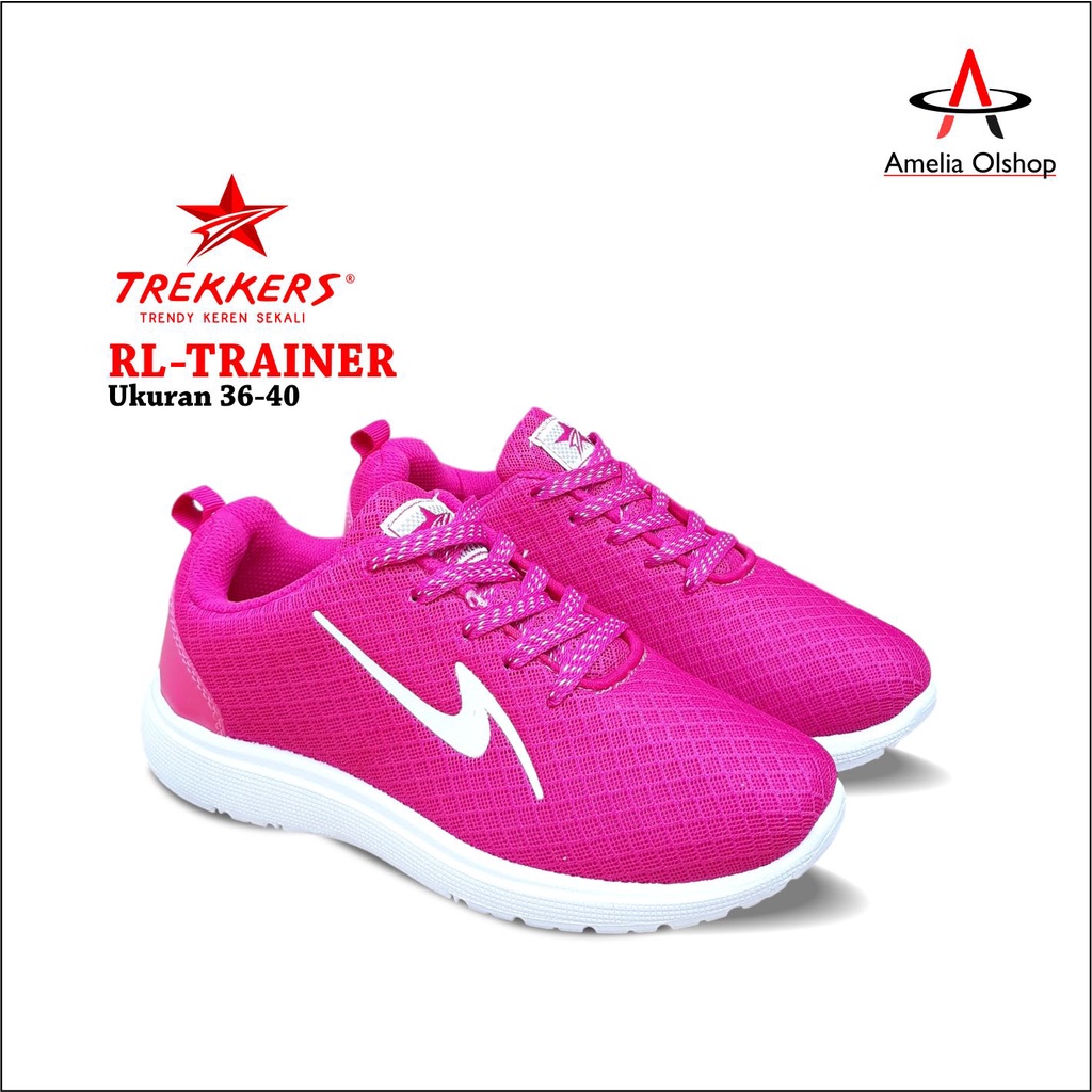 Sepatu Sneakers Wanita Ori TREKKERS SL-TRAINER 37-40 Spatu Sneakers Wanita Sepatu Trekkers Wanita