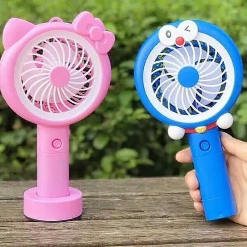 Kipas Angin Genggam Led / Kipas Angin Tangan Genggam Karakter / Kipas Portable Usb Mini Fan