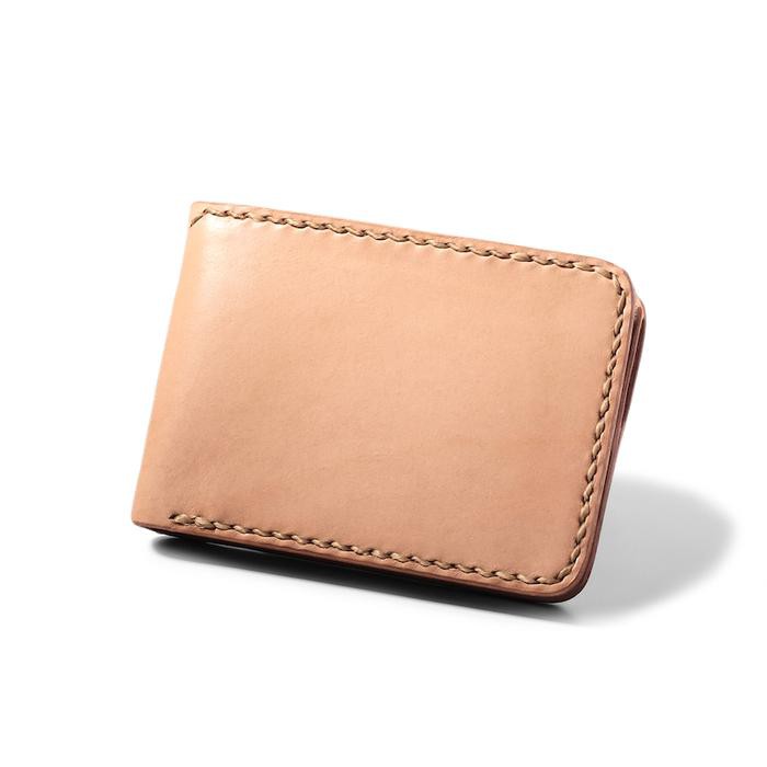 Voyej Vessel Viii Americana - Dompet Kulit Asli Pria - Natural