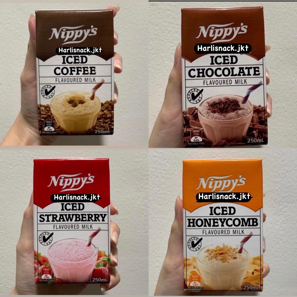 

NIPPY'S ICED COFFEE / STRAWBERRY / HONEYCOMB / CHOCOLATE FLAVOURED MILK
