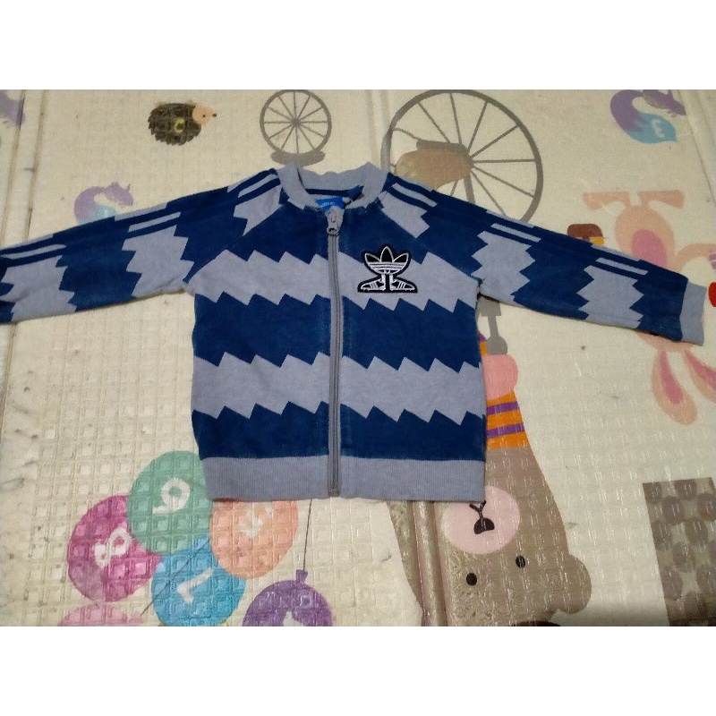 Preloved Jaket Adidas Kids Original Navy Grey Preloved Jaket Anak Adidas Baby Original Preloved Adid