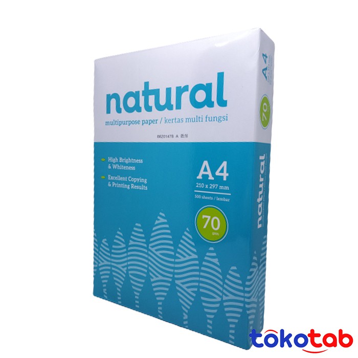 

Tokotab - HVS NATURAL A4 70 GR