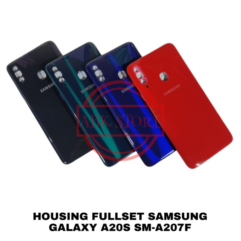 BACK CASING - KESING - HOUSING FULLSET SAMSUNG GALAXY A20S SM-A207F