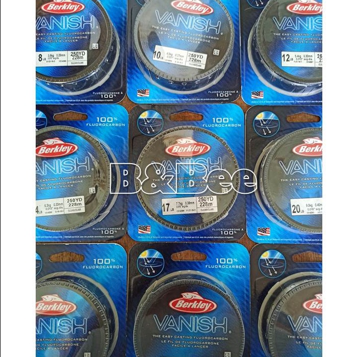 Senar Berkley Leader Vanish 100% Fluorocarbon Cv