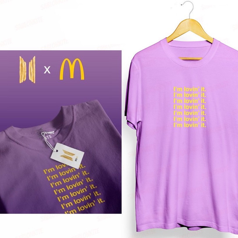 Bts x Mcd Tshirt
