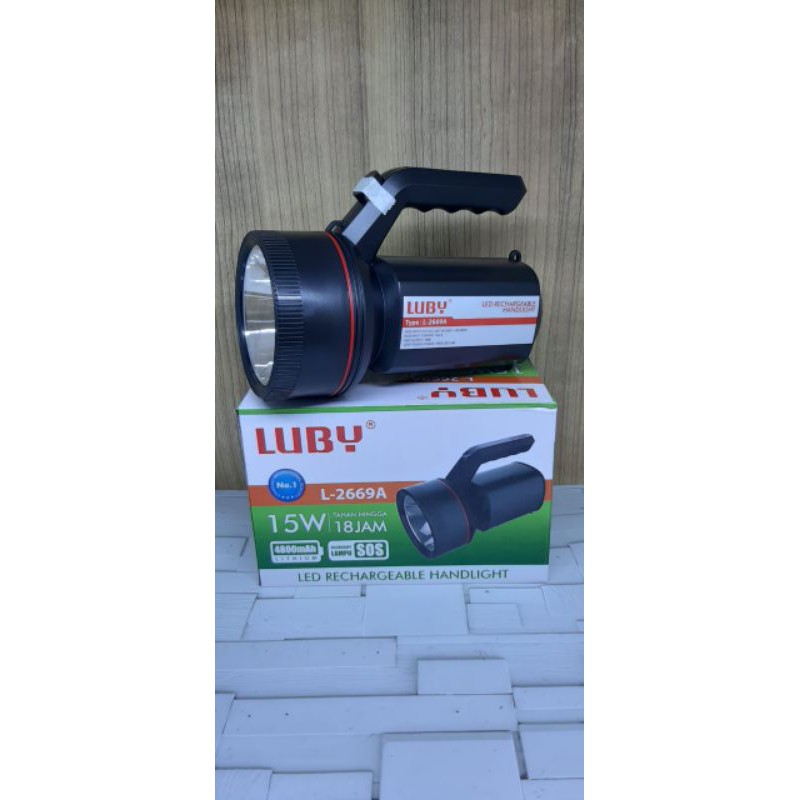 SENTER LED LUBY L-2669A 15 WATT ORIGINAL ASLI