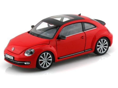Welly Nex VW / Volkswagen New Beetle Merah Skala 1:24