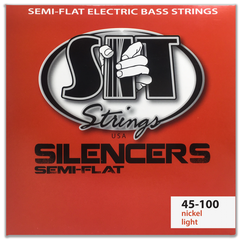 SIT NRL45100L LIGHT SILENCER NICKEL SEMI-FLAT BASS