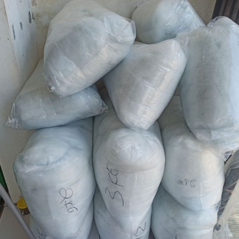 bahan isi boneka kapas silikon berat 1Kg / 1000gr