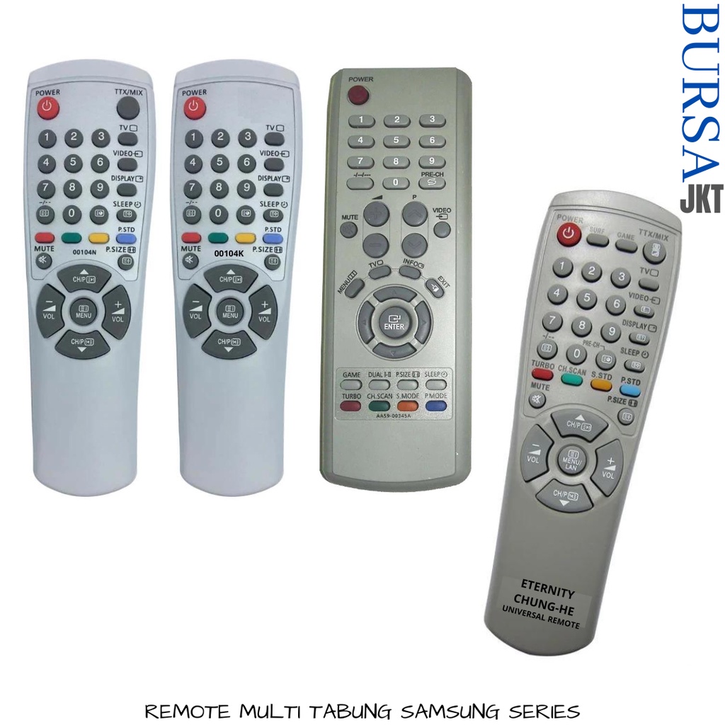 REMOTE TV MULTI SAMSUNG TABUNG REMOT PENGGANTI