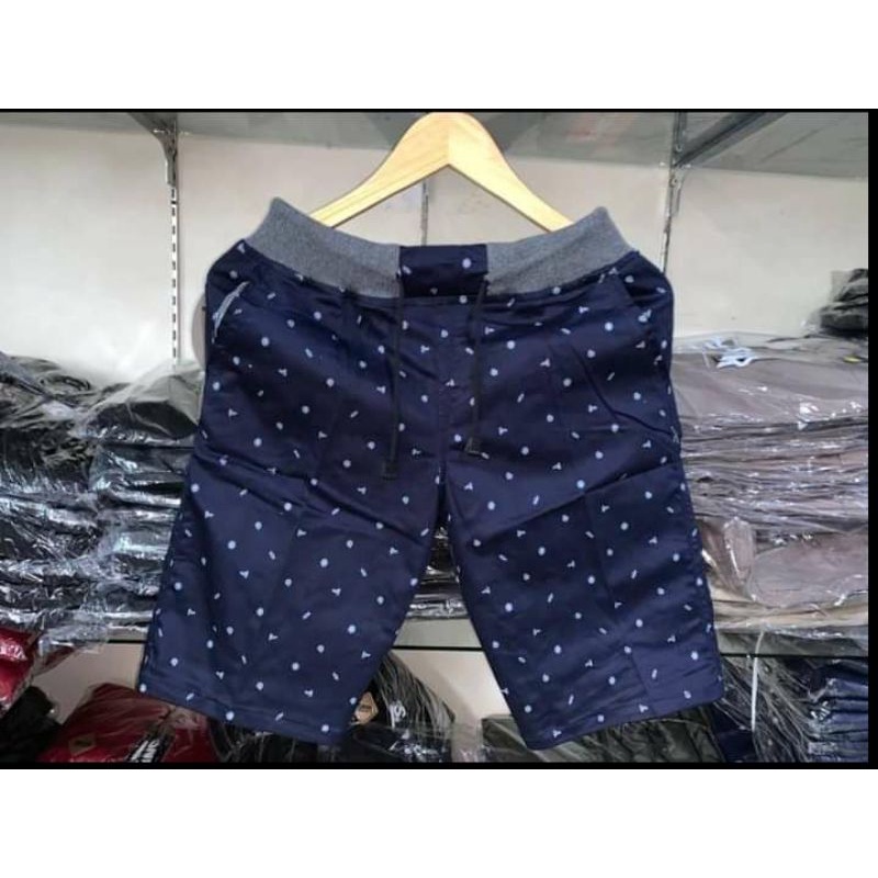 TERLARIS CELANA CHINOS PENDEK MOTIF DEWASA-NAVI MOTIF