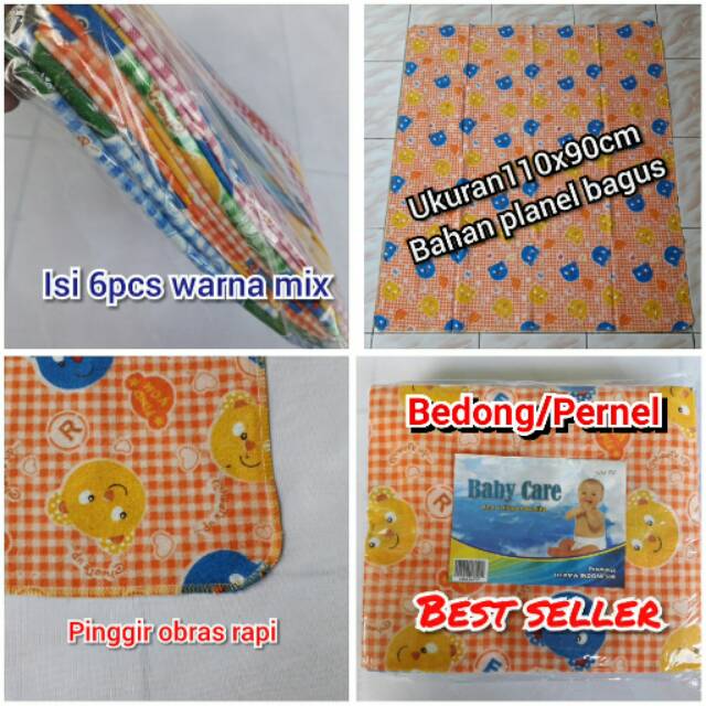 PERNEL Bedong Bayi 6pcs Murah