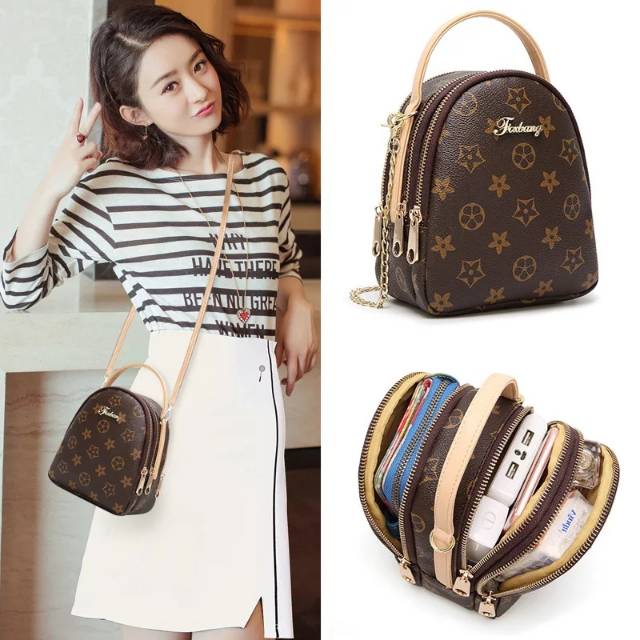 TAS SELEMPANG WANITA SOPHIE FAIRIESE T3036P3 ESMONIA LOPPER HARDWARE GOLD ORIGINAL SERI E1416 U2R2