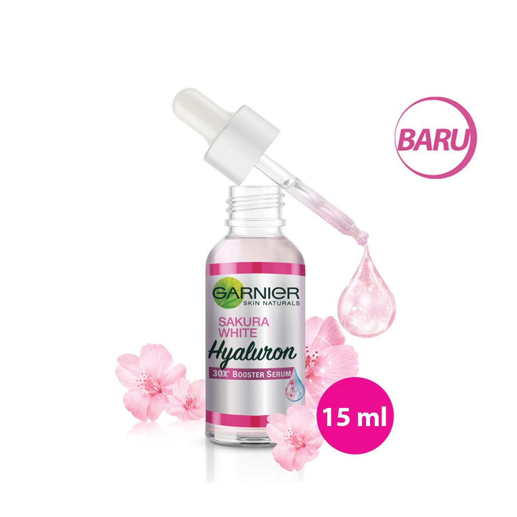 Garnier Sakura White 30x Hyaluron Booster Serum 15ml