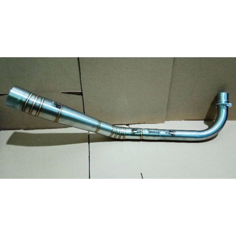 Leheran Knalpot Kompetisi drag road race Jupiter Vega Smash Supra lama 110cc - 250cc