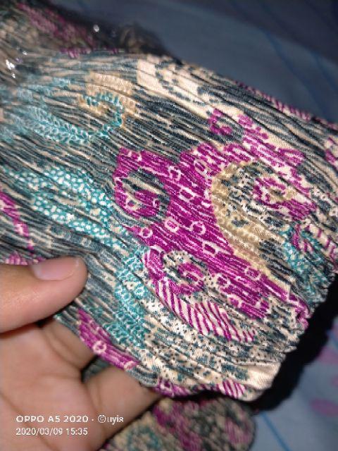 Klara Rok Span Plisket Panjang Batik Wanita Jumbo Fit To Xxl