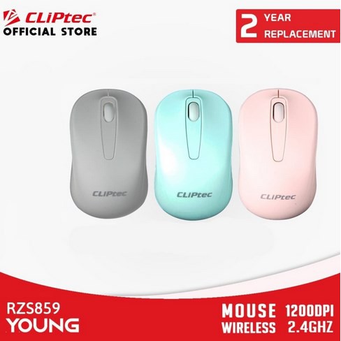 ITSTORE CLIPtec - RZS859 / Young / Wireless Optical Mouse Optik 2.4Ghz / 1200DPI Cliptec RZS859