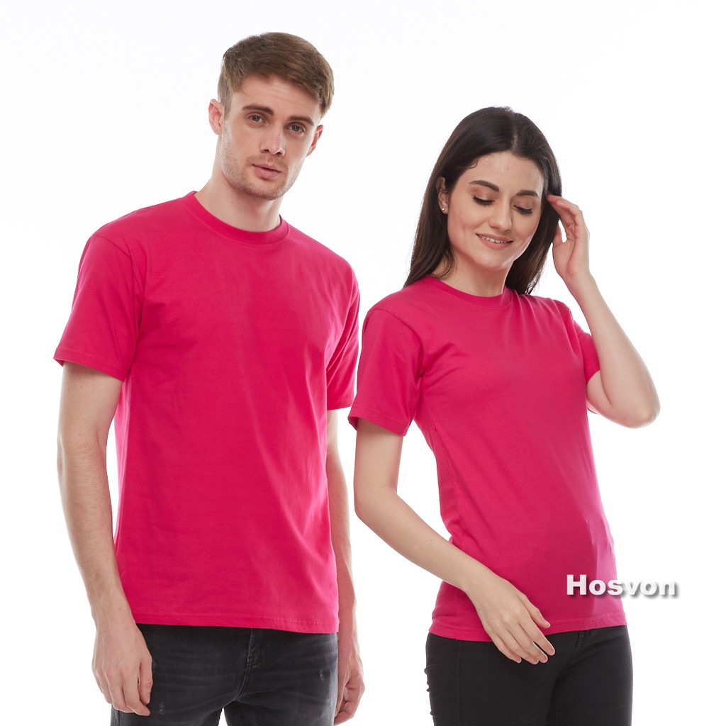 PINK FANTA Cotton Combed 20s Lengan Pendek (PRIA &amp; WANITA)