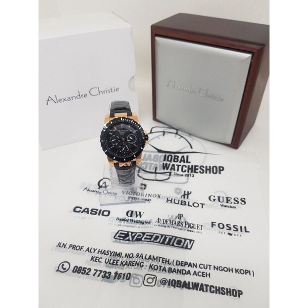 Jamtangan Wanita Alexandre Christie 6141 Ac6141 Original