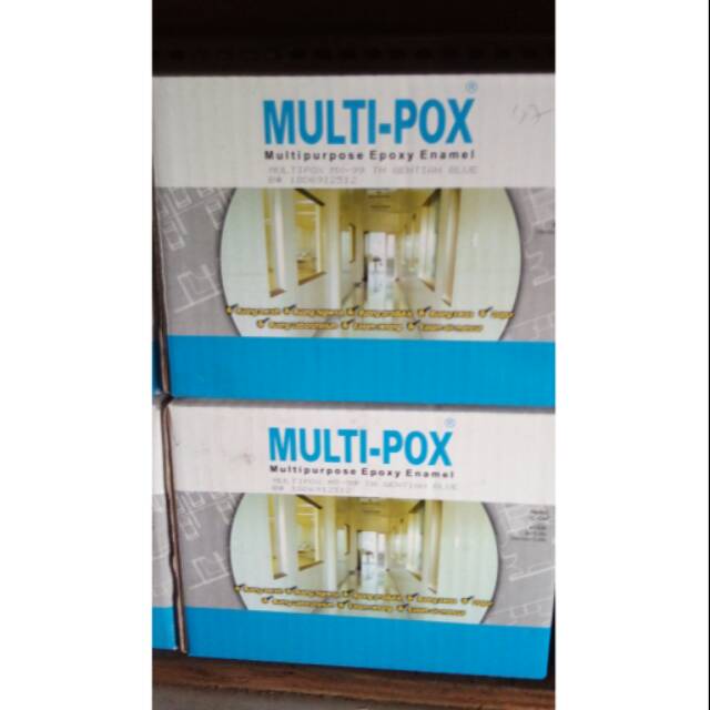 Cat Epoxy Propan  Multipox  MX 99 Cat Lantai warna geranium 
