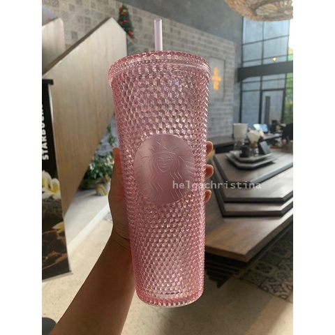 Tumbler Starbucks Glittering Pink 710ml Original