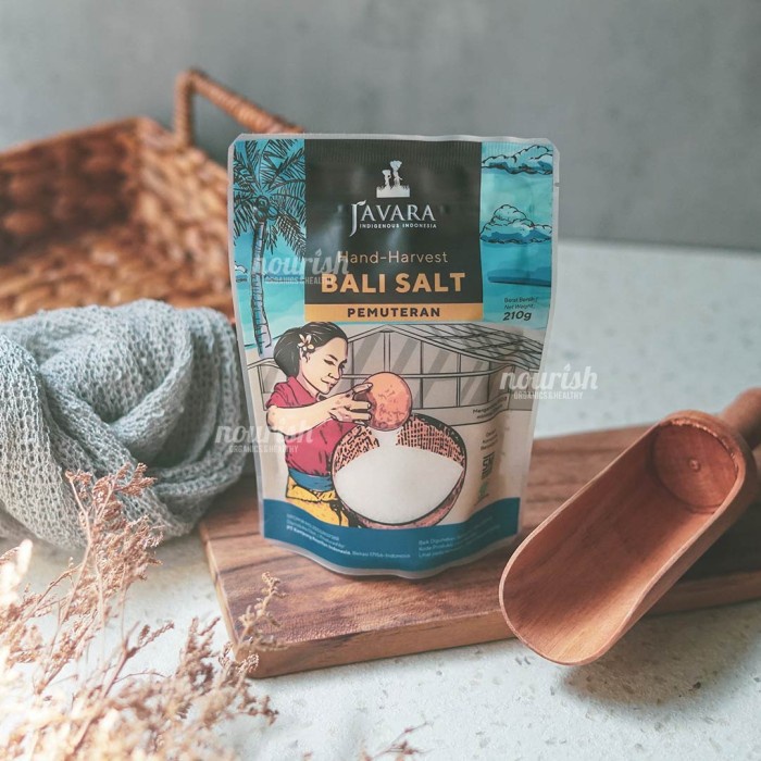 

Javara Pemuteran Sea Salt Pouch 210gr