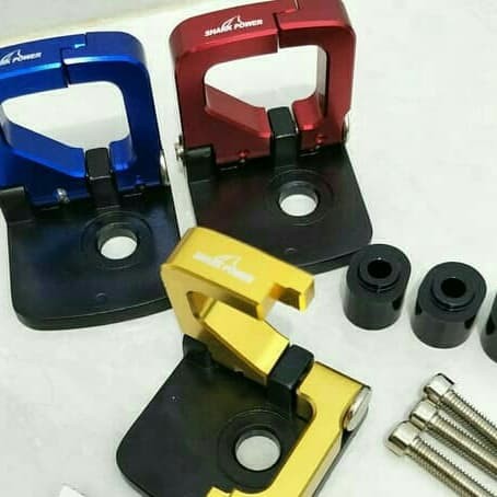 Gantungan Barang Motor Hook Lipat Cnc Nmax Vario Aerox Xmax Lexi Mio Aksesoris Variasi Sparepart