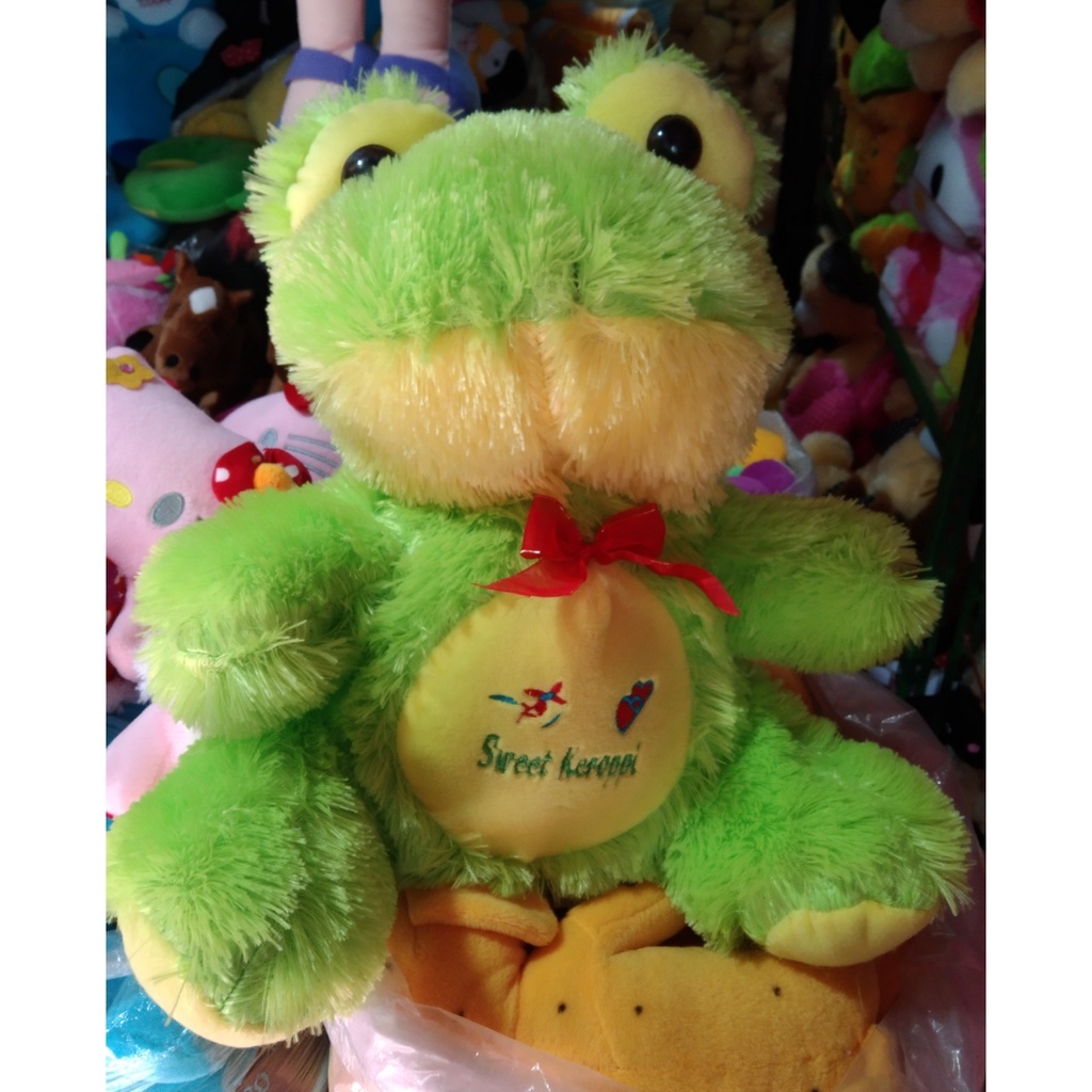 BONEKA KEROPPI KEROPI KEROPY BESAR BINATANG KARAKTER MAINAN ANAK