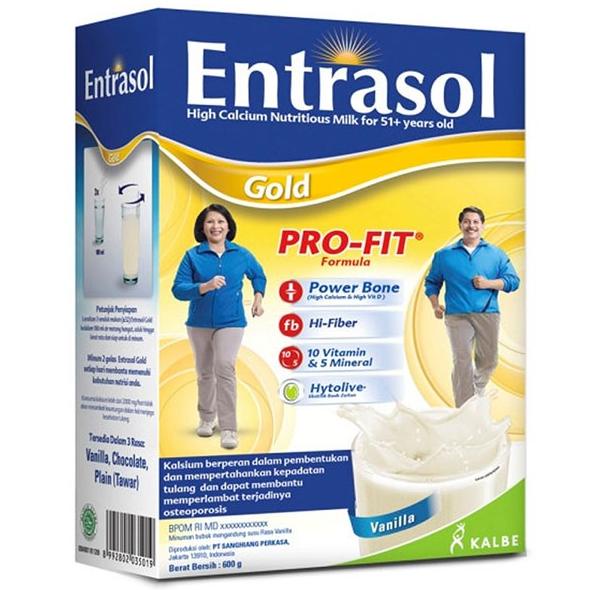

[COD] Entrasol Gold Vanila 600G [COD]