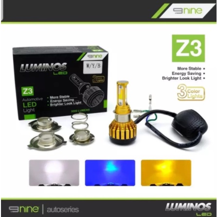 LAMPU LED MOTOR LUMINOS Z3 3  WARNA UNIVERSAL