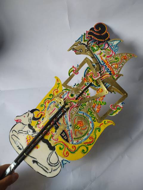 (BISA COD) KERAJINAN WAYANG KULIT BATARA GURU 40x30 cm UNTUK PEDALANGAN DEWASA DEKORASI RUMAH MURAH