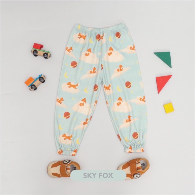 Mooi Printed Jogger Pants - Celana Jogger Anak 1 Pcs