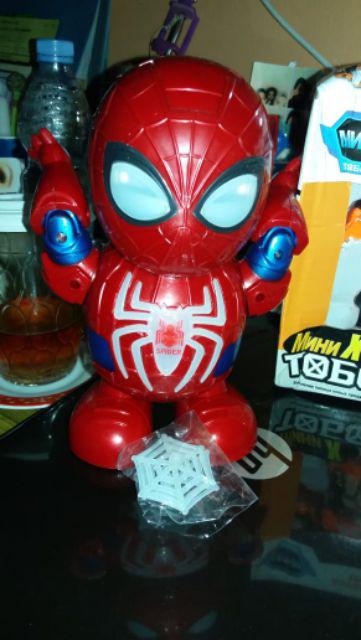 Robot Dancing Music Super Hero Ironman/bumble Bee/spiderman