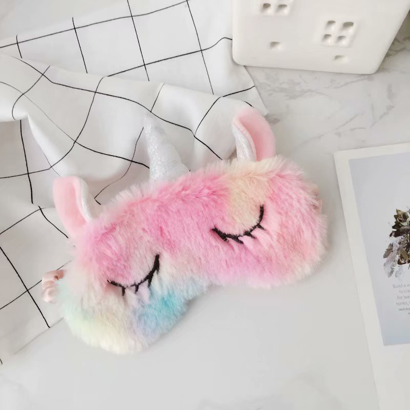 Penutup Mata Unicorn untuk tidur / Tutup Mata Unicorn Untuk Tidur Rainbow