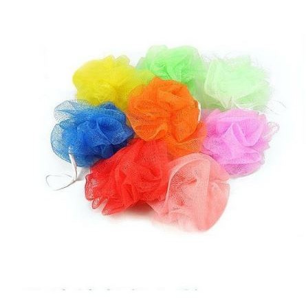 SPONS MANDI JARING / SPON MANDI GOSOK / SPONGE MANDI SHOWER NET / SPONS JARING WARNA / BATH PUFF