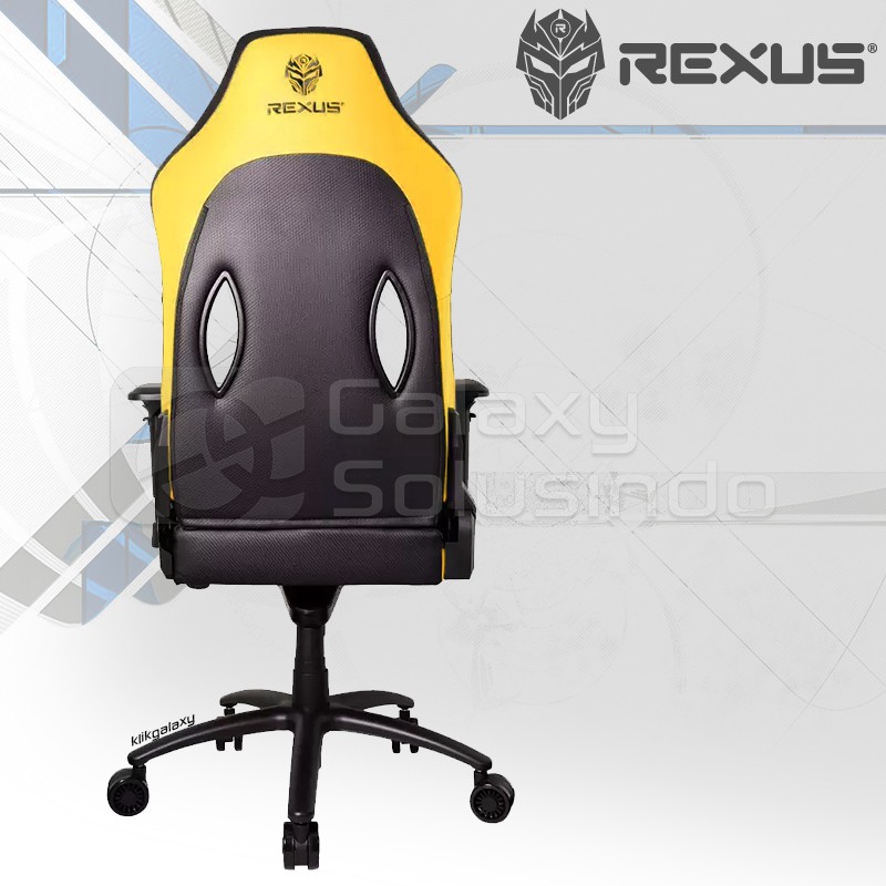 Rexus RGC RC2 Raceline Ultimate Gaming Chair - Yellow Kuning