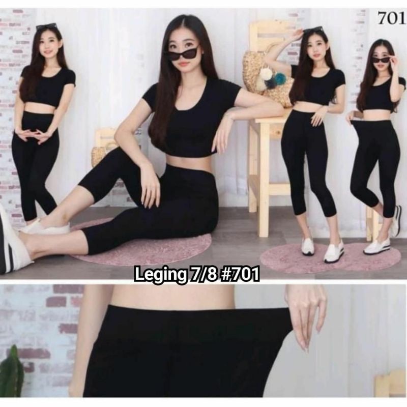 Legging Tebal Import | Legging Polos Premium